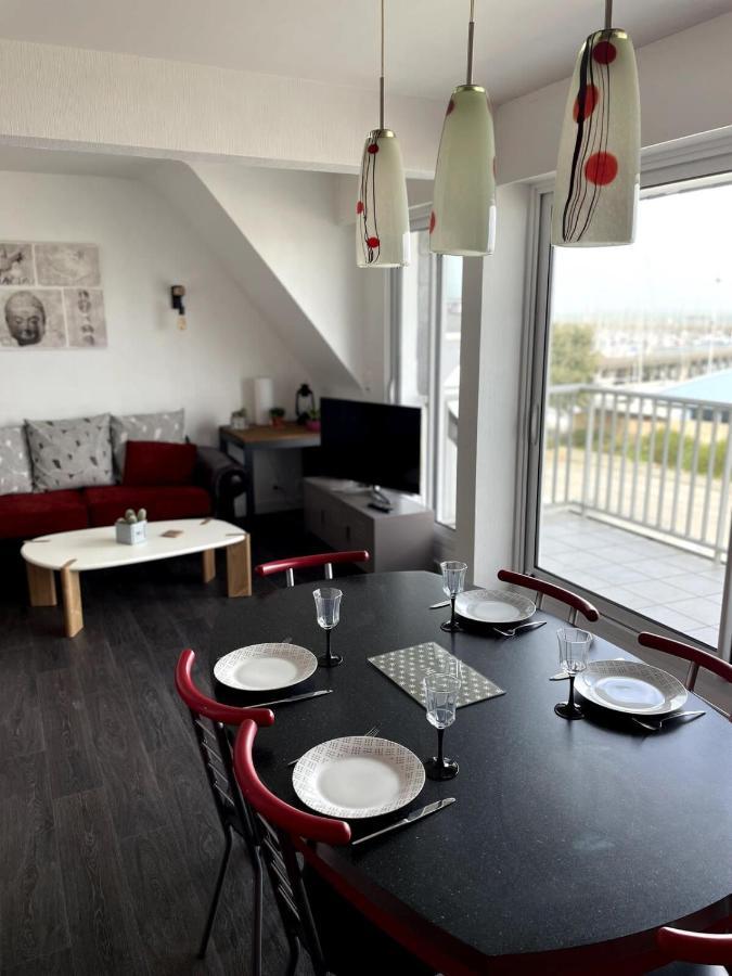 Quiberon Appartement Vue Mer - Acces Plage Exteriör bild