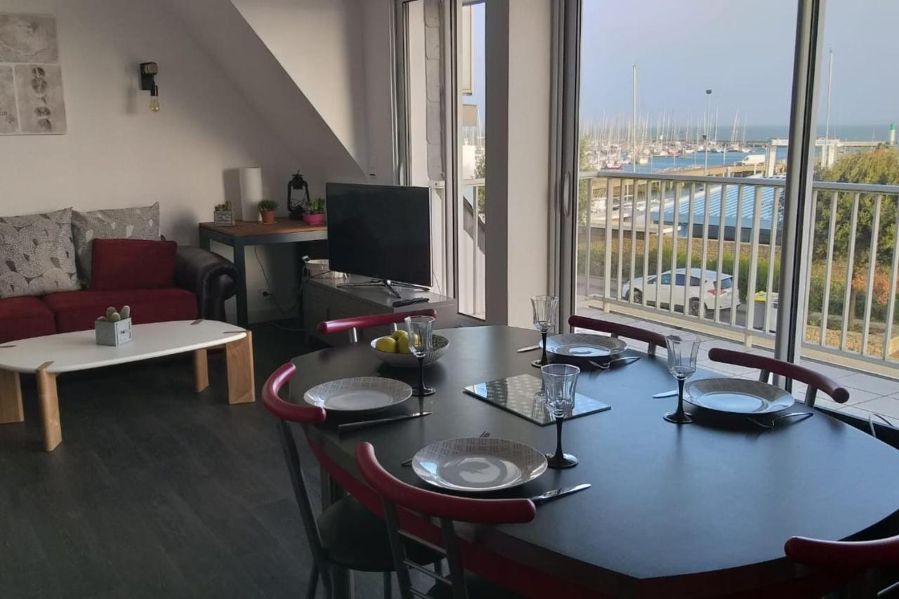 Quiberon Appartement Vue Mer - Acces Plage Exteriör bild