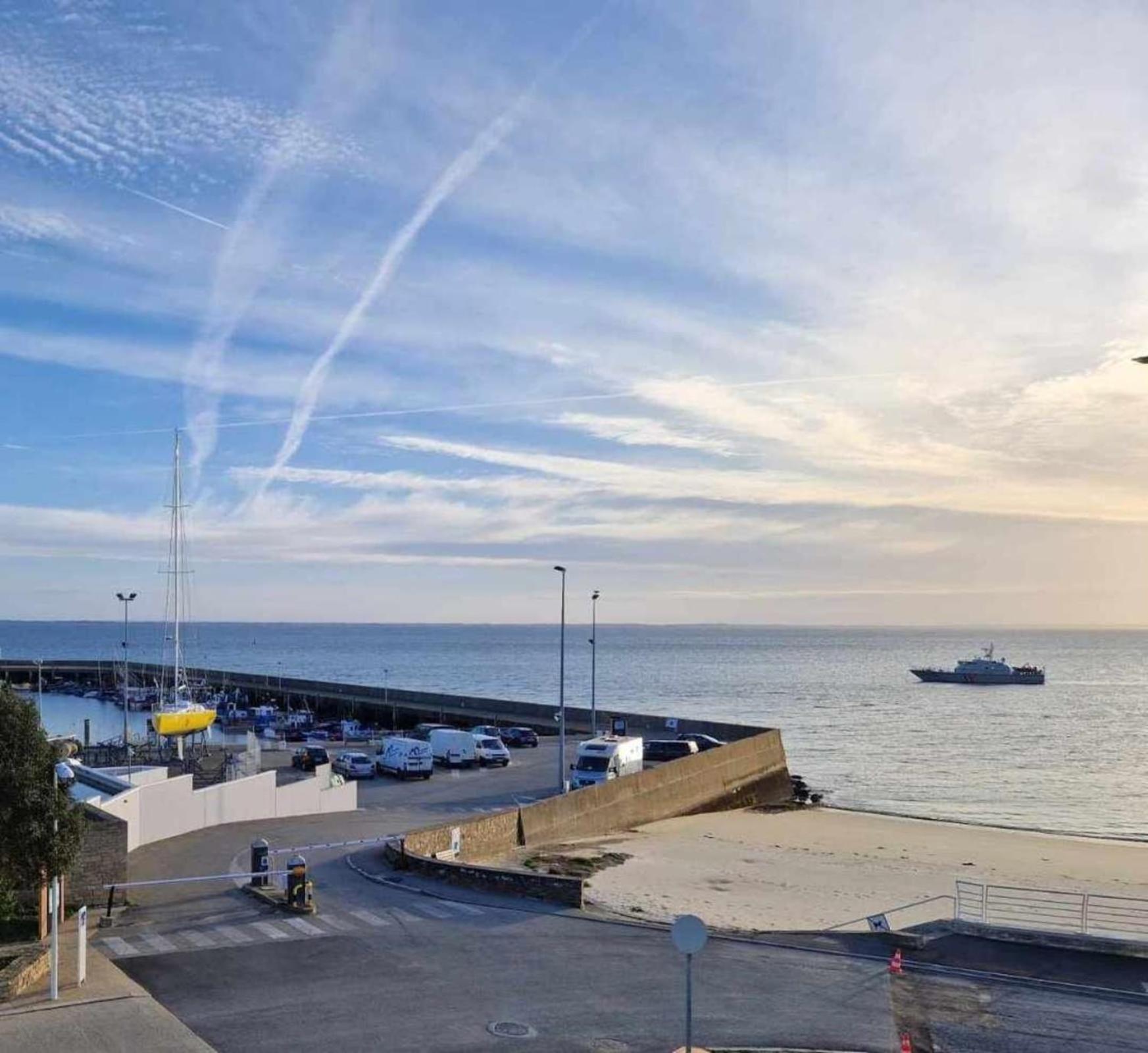 Quiberon Appartement Vue Mer - Acces Plage Exteriör bild